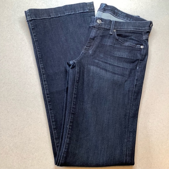 7 For All Mankind Jeans 29X36 Slim Trouser In Lockheed NWT! - Picture 4 of 6
